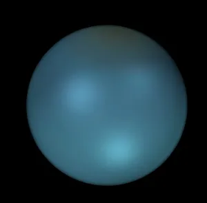 Weltraum Drucke: Uranus