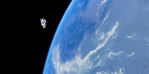 Space Shuttle Drucke: Spacewalk