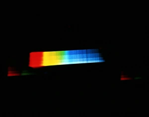 Bilder aus dem Jahr 2000: Spektrum eines Sterns