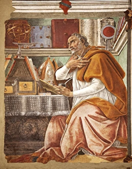 Bilder Datiert 23. November 2012: Der Stuhl Albertus Magnus im Studium des Heiligen Augustinus