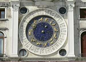 Piazza San Marco Venice Drucke: St Marks Clock, Venice