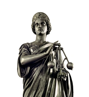 European Statues Drucke: Statue of Science, 1868