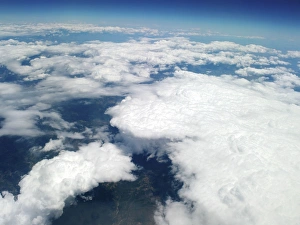 Altocumulus Cloud Formations Drucke: Storm clouds over Greece