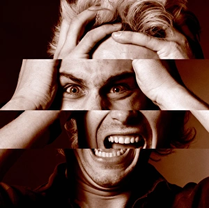 Stressed Man Drucke: Stressed man