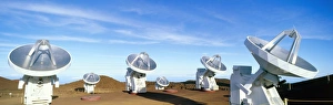 Mauna Kea Observatory Drucke: Submillimeter Array telescopes, Hawaii
