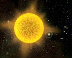 Astronomy Picture Drucke: Sun-like star, artwork