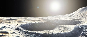 Science Astronomy Images Drucke: Surface of Mercury
