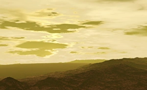 Erde Drucke: Oberfläche von Venus