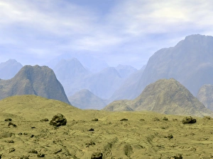 Venus Surface Drucke: Surface of Venus, artwork