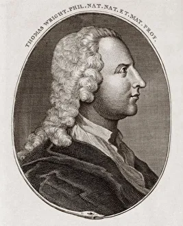 Milchstraße Drucke: Thomas Wright, britischer Astronom