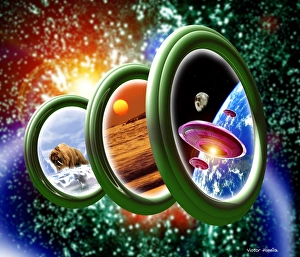 Future Space Exploration Drucke: Time travel