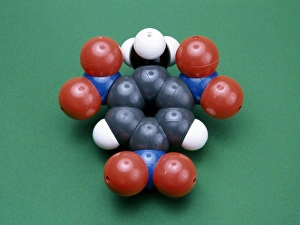 Sprengstoffmolekül