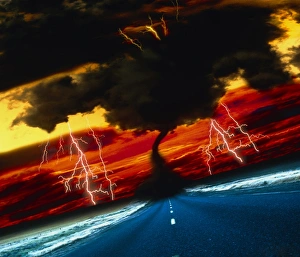 Stormy Weather Drucke: Tornado