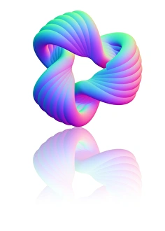 Torus Knot, Computerkunstwerk