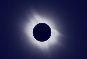 Total Solar Eclipse Drucke: Total solar eclipse at totality
