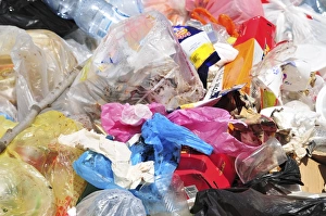 Plastic Bag Waste Drucke: Trash and garbage