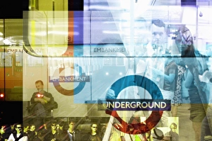 British Public Transport Drucke: Underground trains
