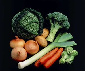 Grocery Shopping Tips Drucke: Vegetable selection