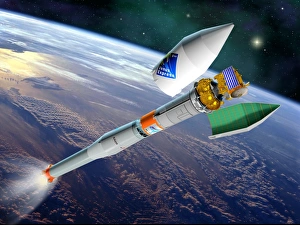 Start der Venus-Express-Mission, Kunstwerk