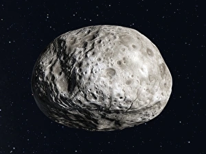 Hubble-Teleskop Drucke: Vesta-Asteroid Kunstwerk