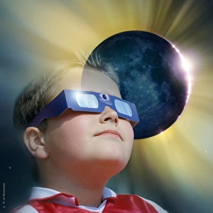 Beobachtung eines Sonnenfinsternisses