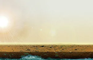 Bilder Datiert 4. Mai 2011: Wasser auf Mars, konzeptionelle Abbildung