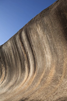 Eroded Granite Cliffs Drucke: Wave Rock, Hyden, Australia