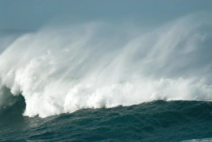 Stormy Weather Images Drucke: Wind spray at sea