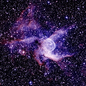 Cosmology Science Images Drucke: Wolf-Rayet nebula