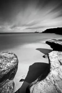 Tyne And Wear Landmarks Drucke: Lighthouse Clouds