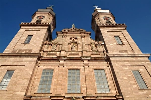 Black Forest Abbey Drucke: Abbey Sankt Peter, Black Forest, Baden-Wurttemberg, Germany, Europe