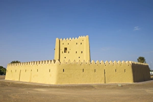 Fort der Al-Rumeilah in Hili bei Al-Ain im Emirat von Abu-Dhabi im Vereinigten Arabischen Emirate (Mittelost)