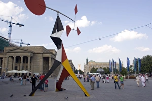 Alexander Calder Drucke: Der mobilierbare Statue von Alexander Calder