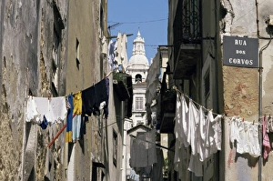 Lisbon Street Photography Drucke: Alfama district