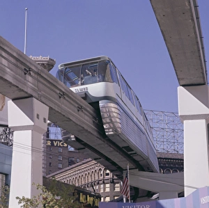 North America Transportation Drucke: The Alweg Monorail