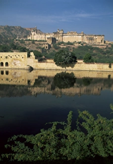 Jaipur Rajasthan Tourism Drucke: Amber Palace