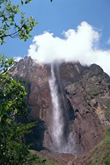 Vertical Landscape Images Drucke: Angel Falls