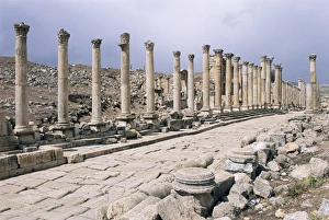 Jerash Archaeological Site Drucke: Archaeological site of Jerash