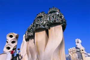 UNESCO World Heritage Site Europe Drucke: Gaudi architecture