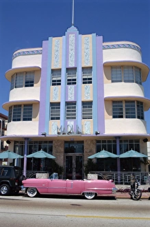 Florida Travel Photography Drucke: Art deco area