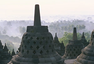 Indonesian Cultural Heritage Sites Drucke: Arupadhatu view