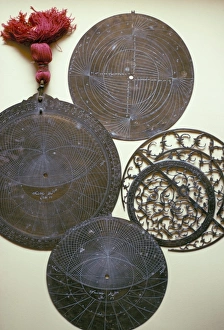 Antique Navigation Tools Drucke: Astrolabes