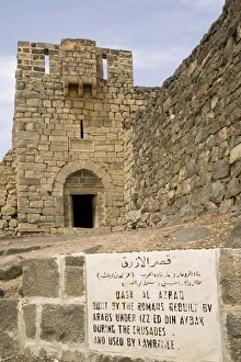 Middle East Historic Sites Drucke: Azraq desert fort