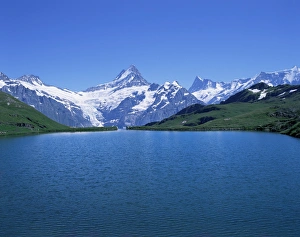 Swiss Alps Nature Scene Drucke: Bachalpsee