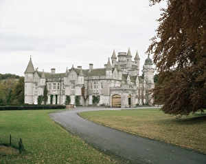 Highland Region Scotland Drucke: Balmoral Castle