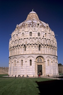 Tuscany Landmarks Europe Drucke: Battistero