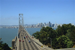 California Travel Photography Drucke: Bay Bridge