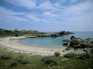 Italian Seaside Towns Drucke: Bay on the coast