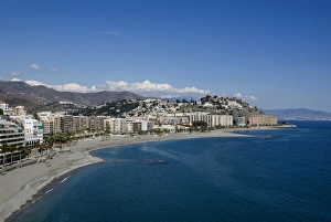 Andalucia Travel Destination Drucke: Beach, Almunecar