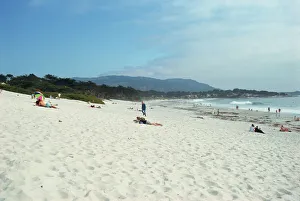 North America Coastline Photography Drucke: Beach, Carmel